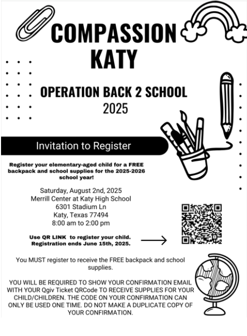 Back 2 School flyer